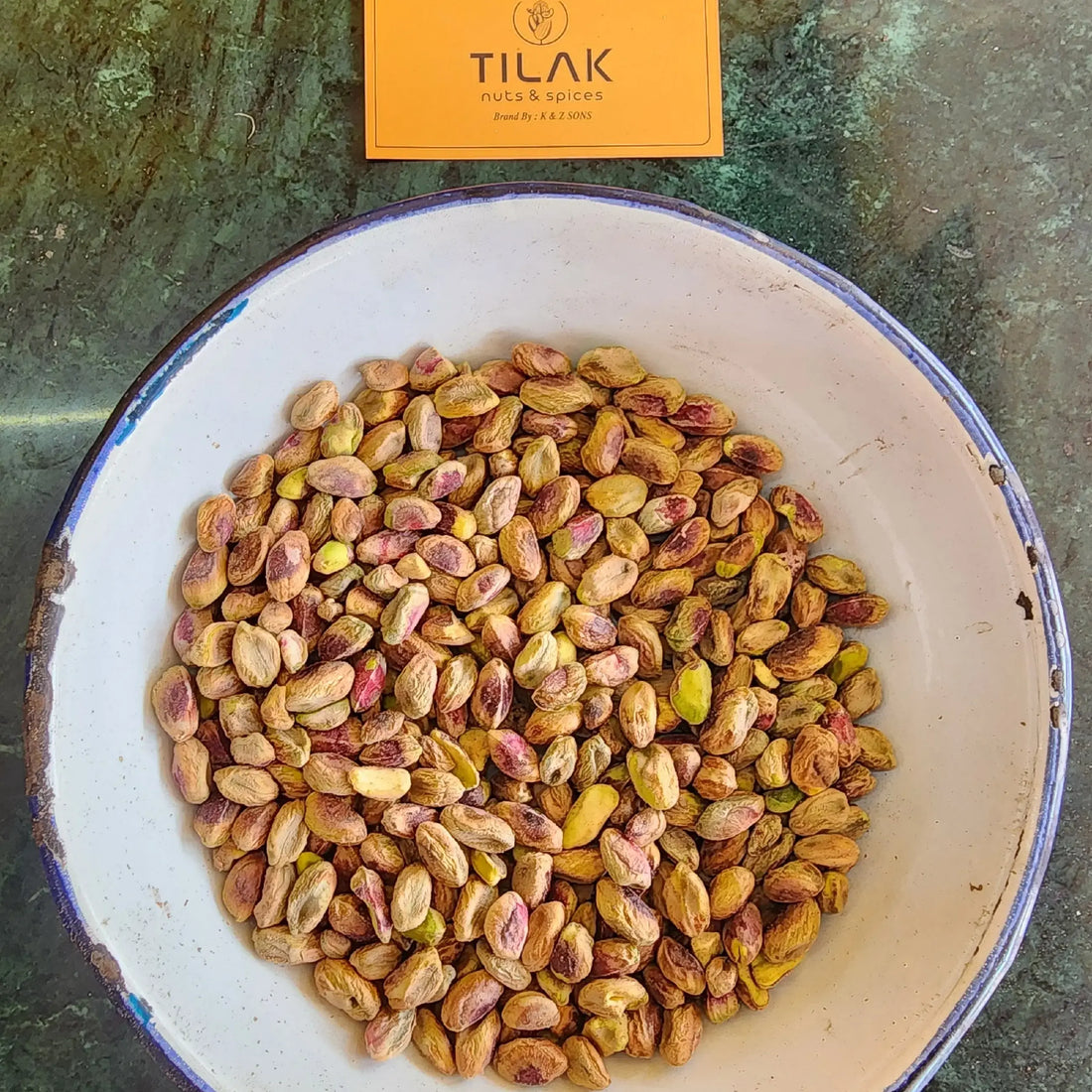 Plain Pistachios Kernal Irani  મોળા પિસ્તા  ઈરાની
