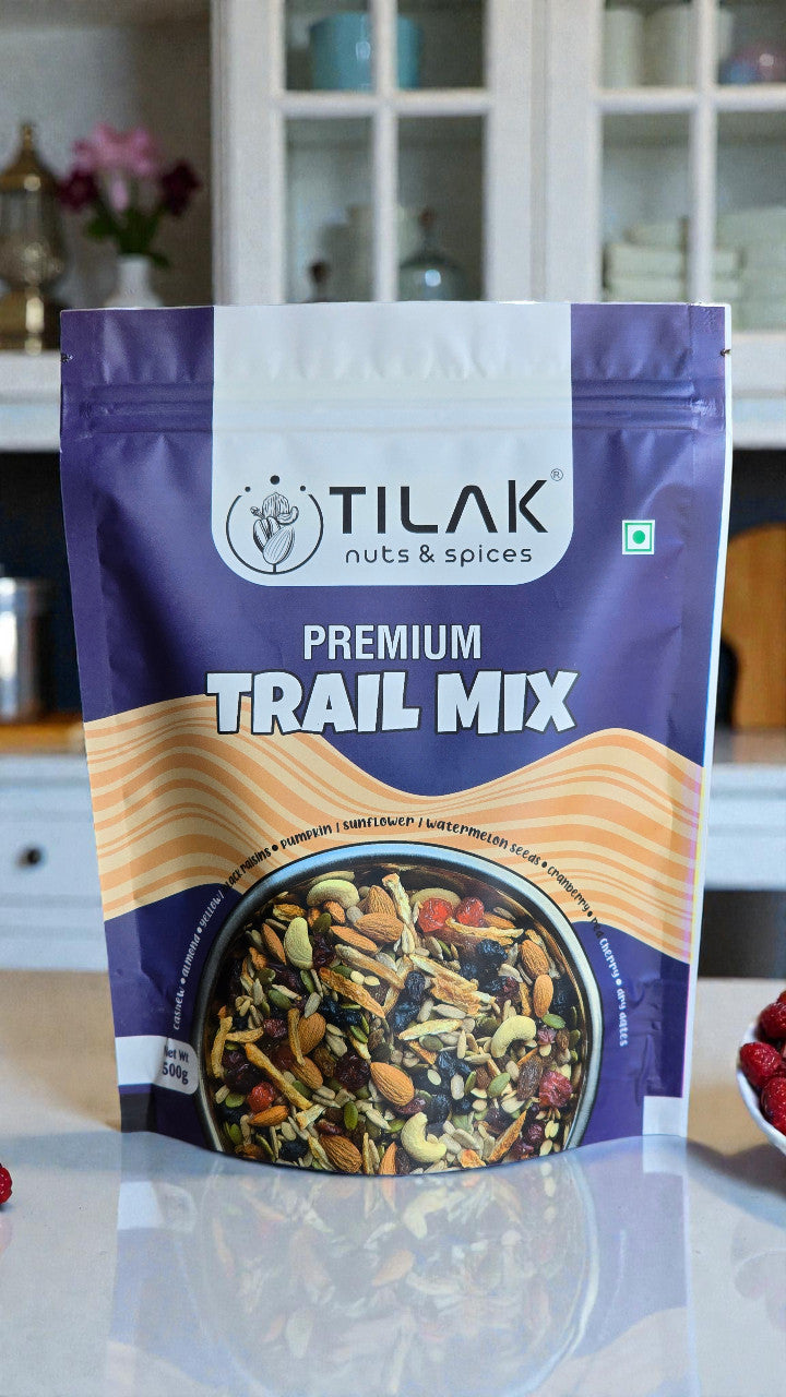 Trail mix gym mix ડ્રાયફ્રુટ્સ મિક્સ Tilak Special
