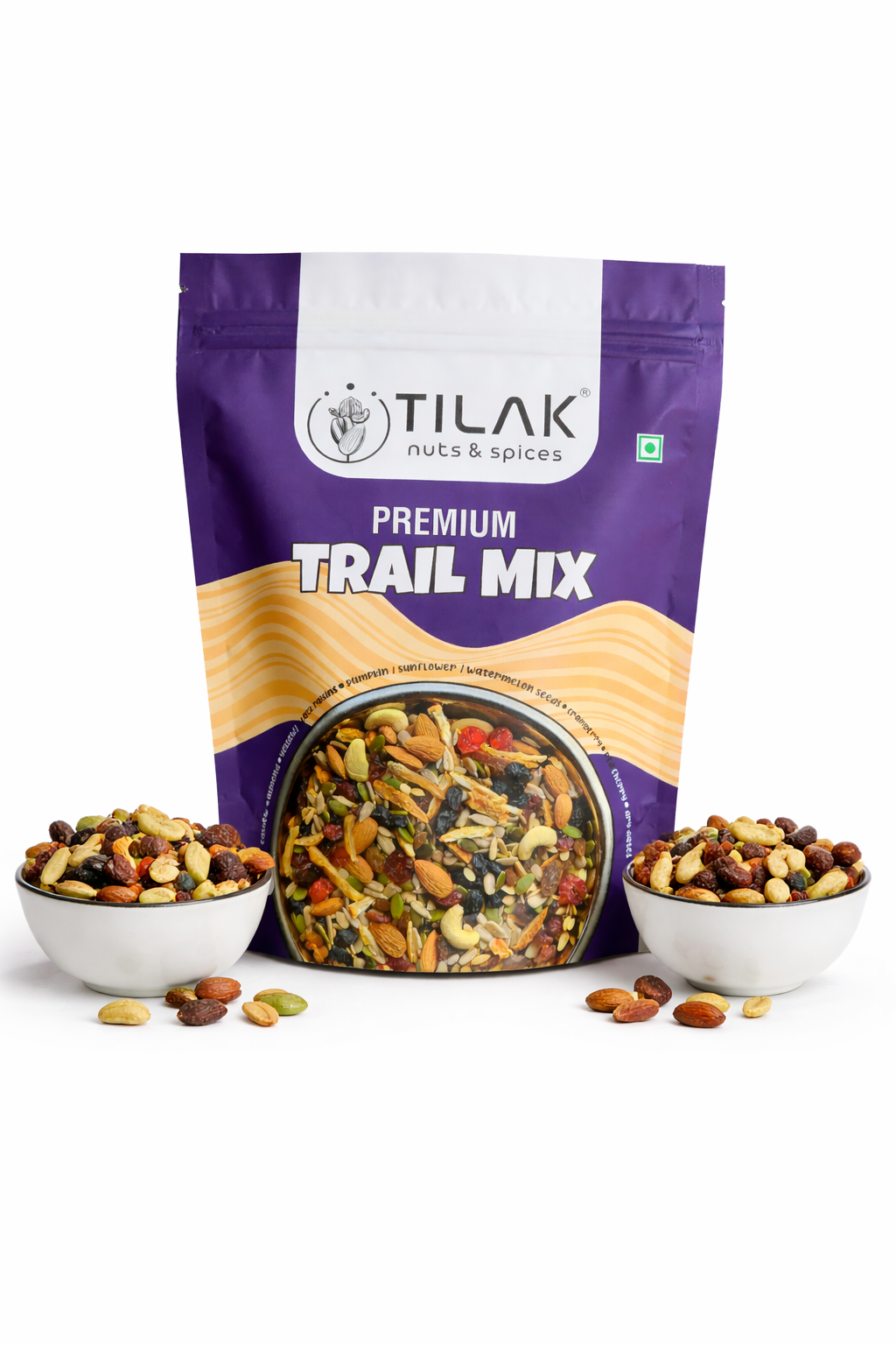 Trail mix gym mix ડ્રાયફ્રુટ્સ મિક્સ Tilak Special