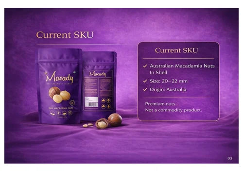 Macadamia Nut With Shell  આખા પ્લેઇન મેકેડેમીયા