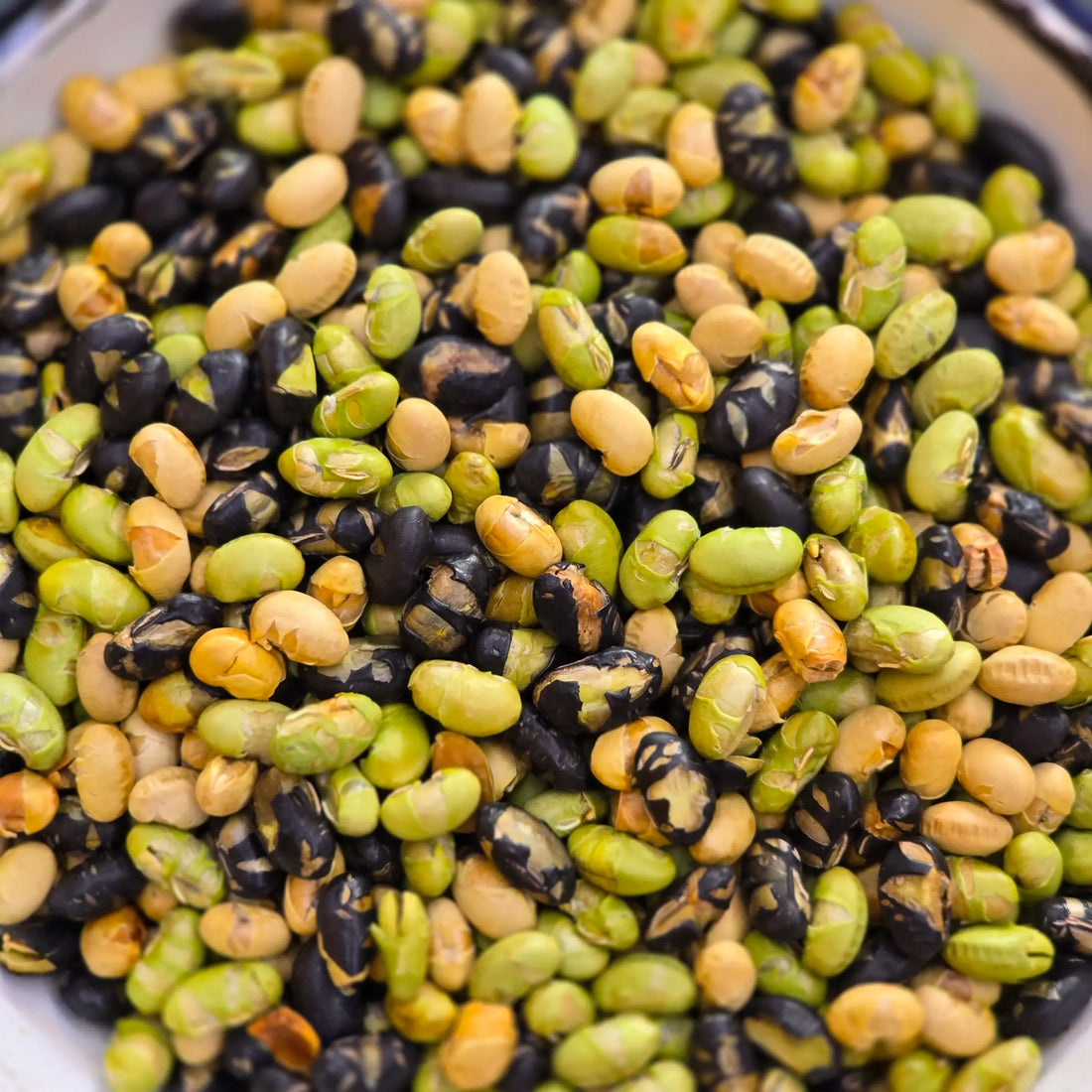 Rosted Protein Beans 🫘 Soya,Edmame,Black Beans 🫘